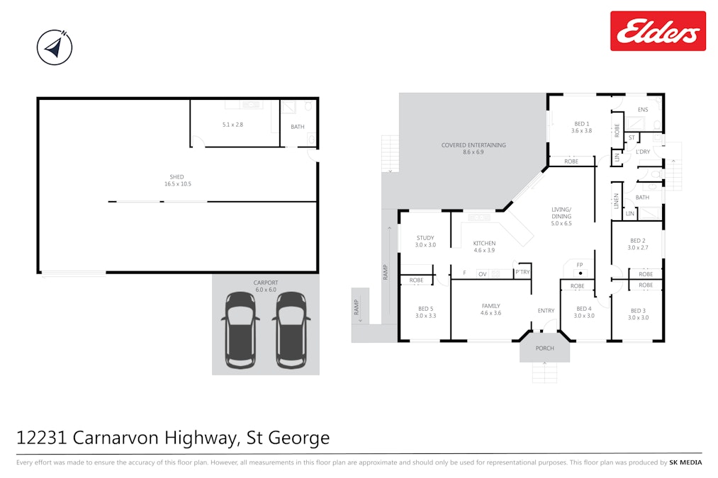 12231 Carnarvon Highway, St George, QLD, 4487 - Floorplan 1