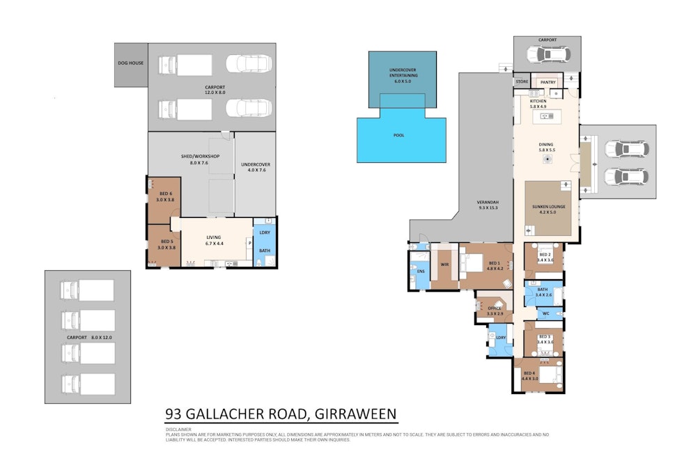 93 Gallacher Road, Girraween, NT, 0836 - Floorplan 1