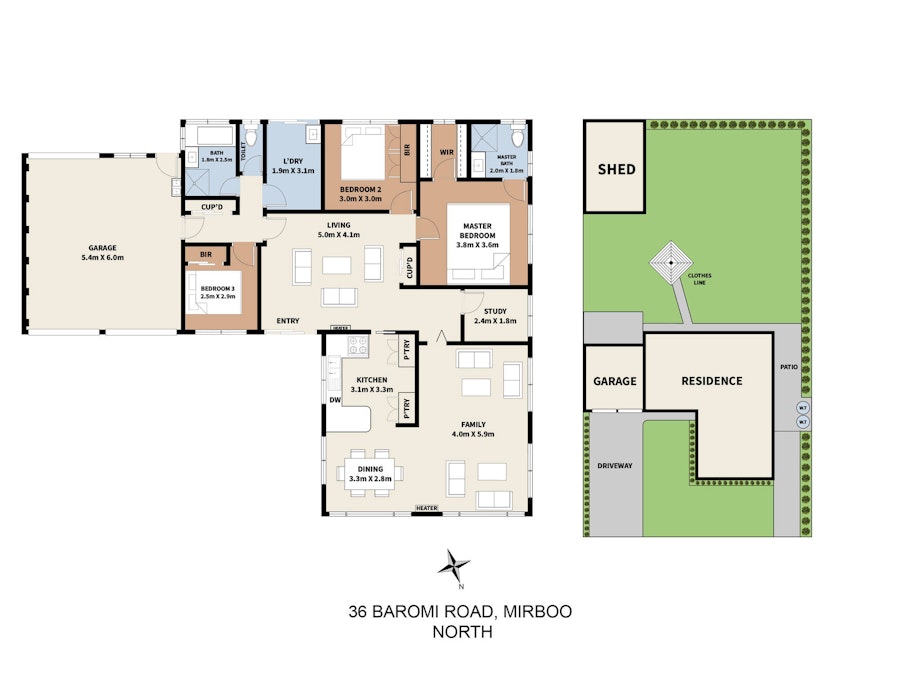 36 Baromi Road, Mirboo North, VIC, 3871 - Floorplan 1