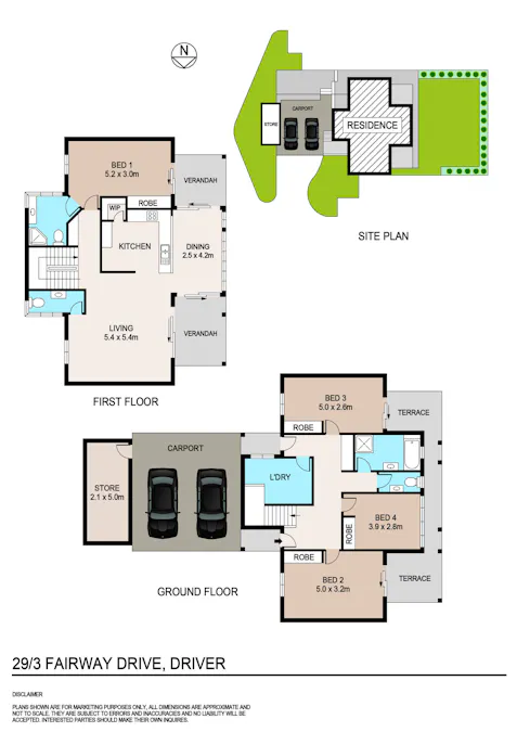 29/3 Fairway Drive, Driver, NT, 0830 - Floorplan 1