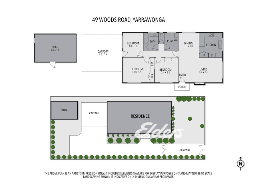 49 Woods Road, Yarrawonga, VIC, 3730 - Floorplan 1