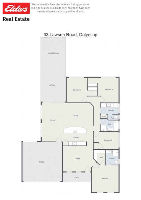 33 Lawson Road, Dalyellup, WA, 6230 - Floorplan 1