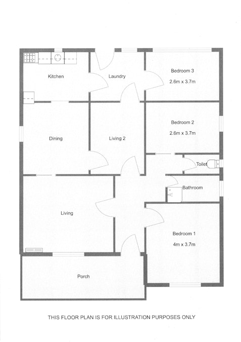 10 Butler Terrace, Naracoorte, SA, 5271 - Floorplan 1