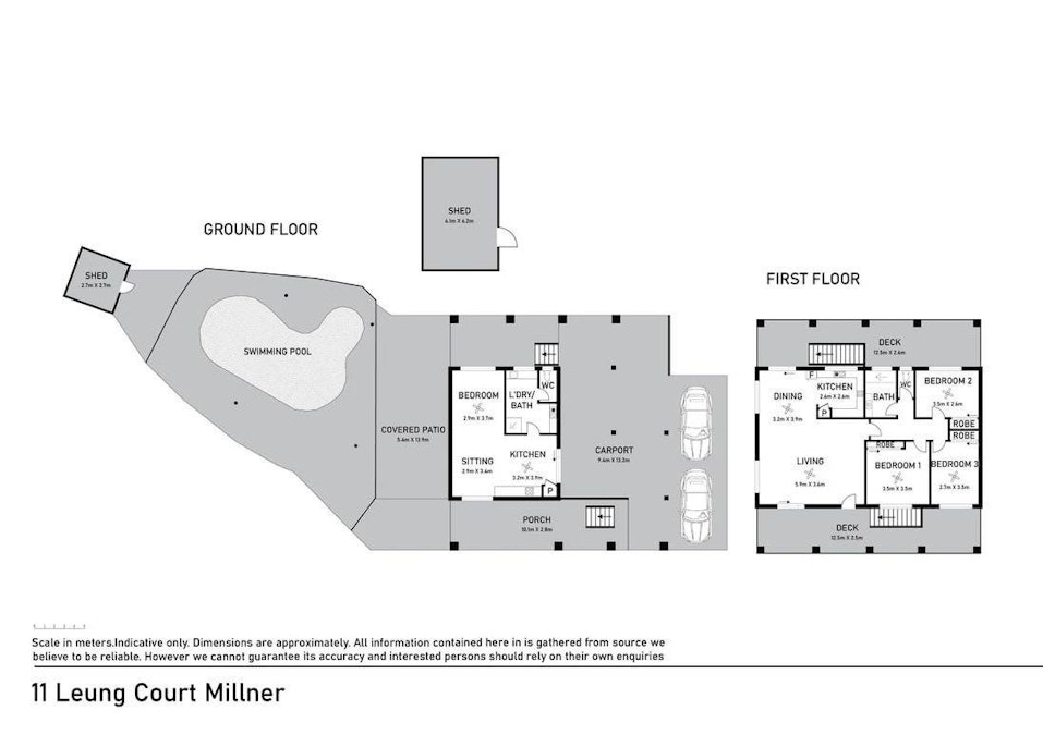 11 Leung Court, Millner, NT, 0810 - Floorplan 1