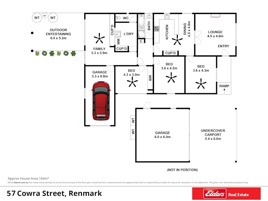 57 Cowra Street, Renmark, SA, 5341 - Floorplan 1