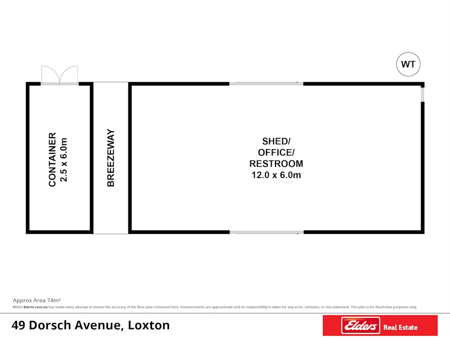 49 Dorsch Avenue, Loxton, SA, 5333 - Floorplan 1