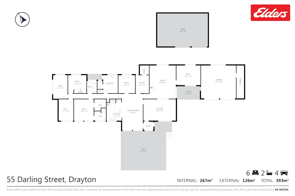 55-59 Darling Street, Drayton, QLD, 4350 - Floorplan 1