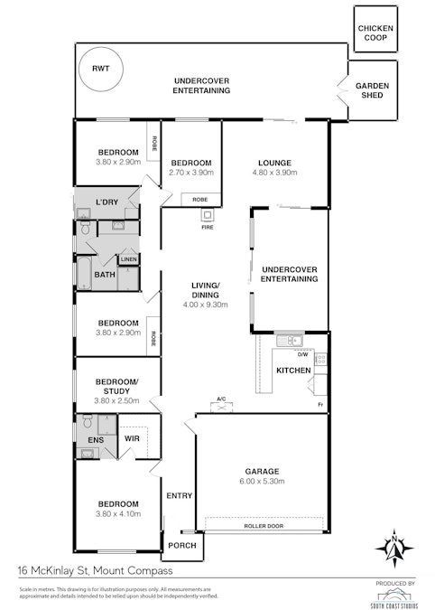 16 Mckinlay Street, Mount Compass, SA, 5210 - Floorplan 1