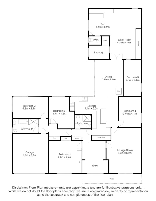 1 Victor Street, Mount Gambier, SA, 5290 - Floorplan 1