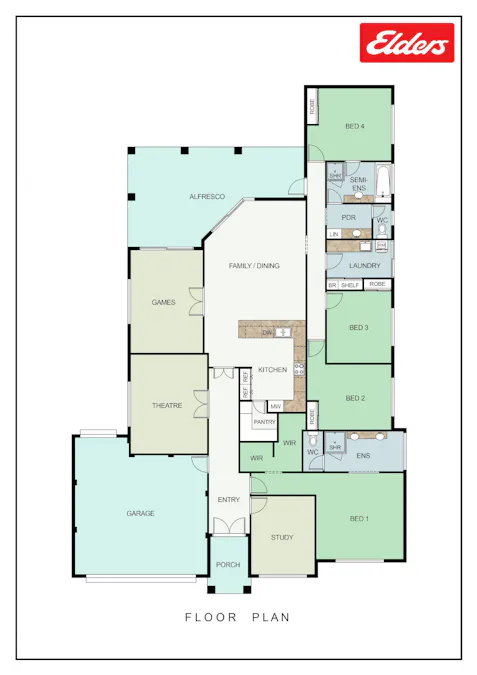 33 Pavonia Parade, Baldivis, WA, 6171 - Floorplan 1
