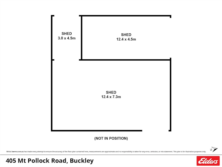 405 Mount Pollock Road, Buckley, VIC, 3240 - Floorplan 2