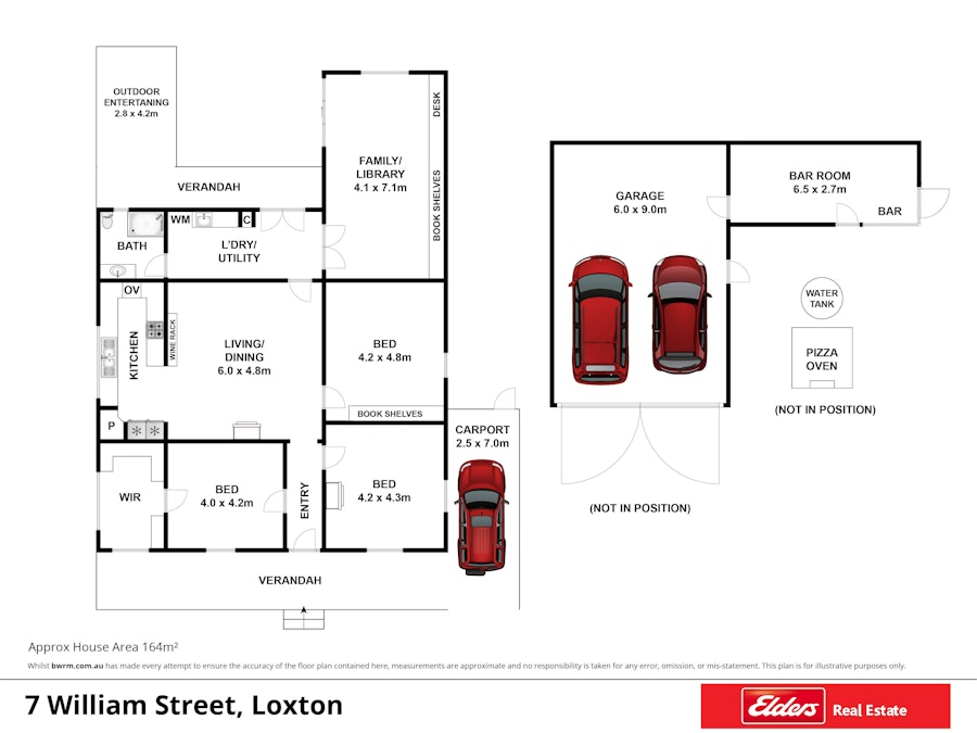 7 William Street, Loxton, SA, 5333 - Floorplan 1