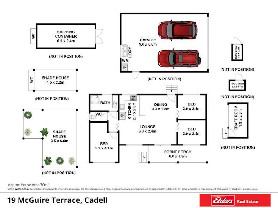 19 Mcguire Terrace, Cadell, SA, 5321 - Floorplan 1