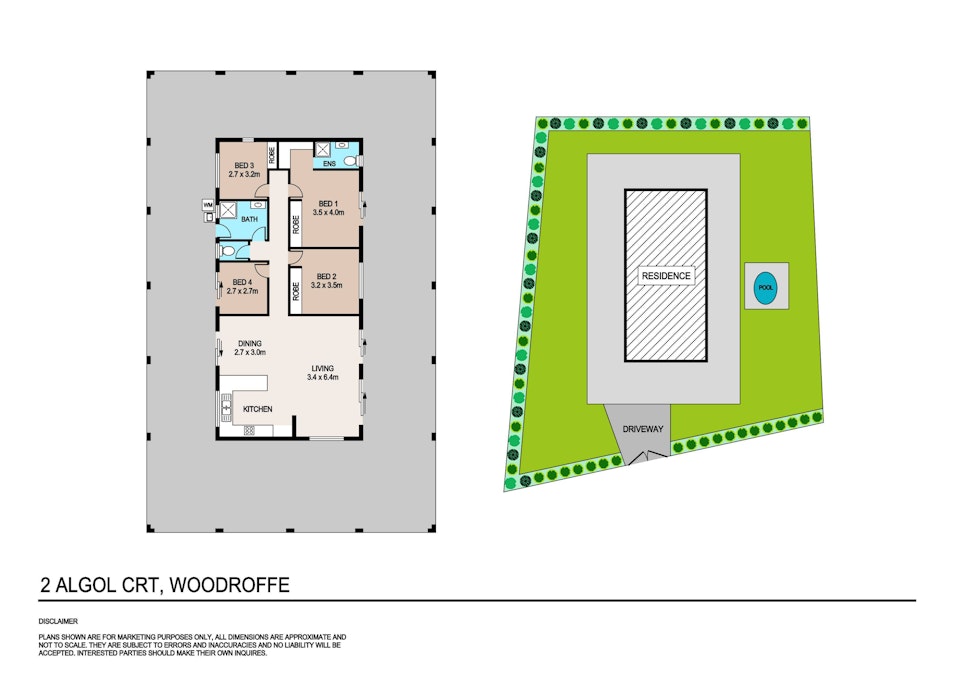 2 Algol Court, Woodroffe, NT, 0830 - Floorplan 1