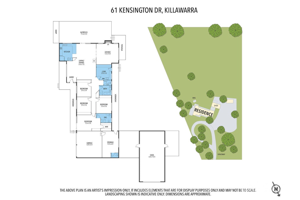 61 Kensington Drive, Killawarra, VIC, 3678 - Floorplan 1