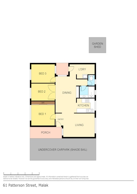 61 Patterson Street, Wulagi, NT, 0812 - Floorplan 1