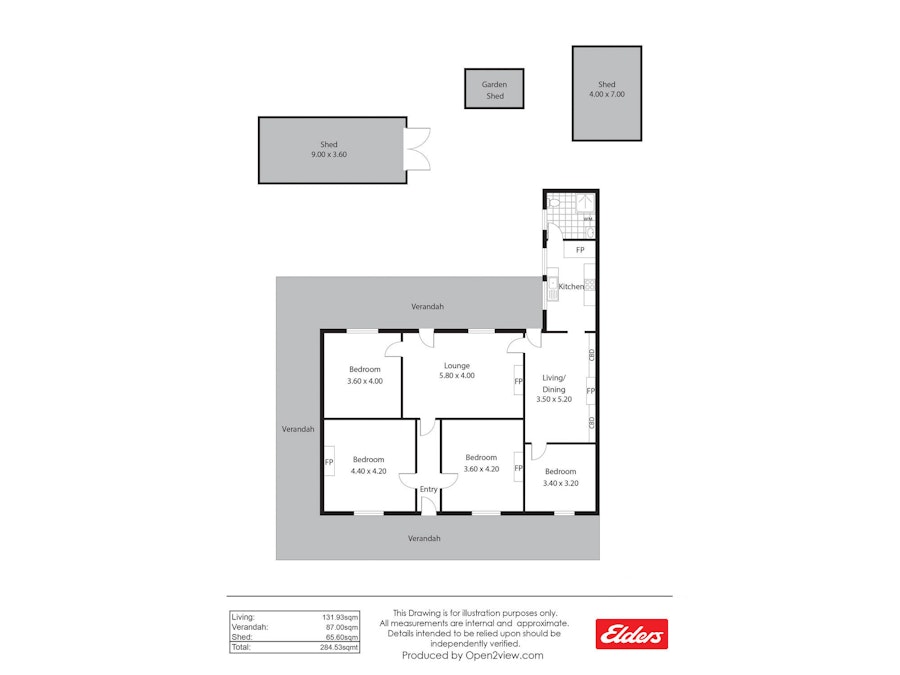 338 Main North Road, Clare, SA, 5453 - Floorplan 1