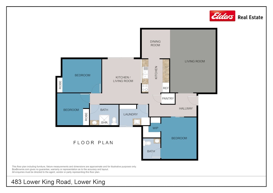 483 Lower King Road, Lower King, WA, 6330 - Floorplan 1