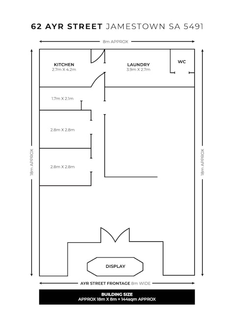 62 Ayr Street, Jamestown, SA, 5491 - Floorplan 1