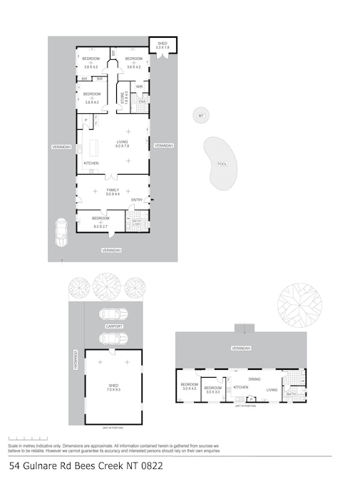 54 Gulnare Road, Bees Creek, NT, 0822 - Floorplan 1