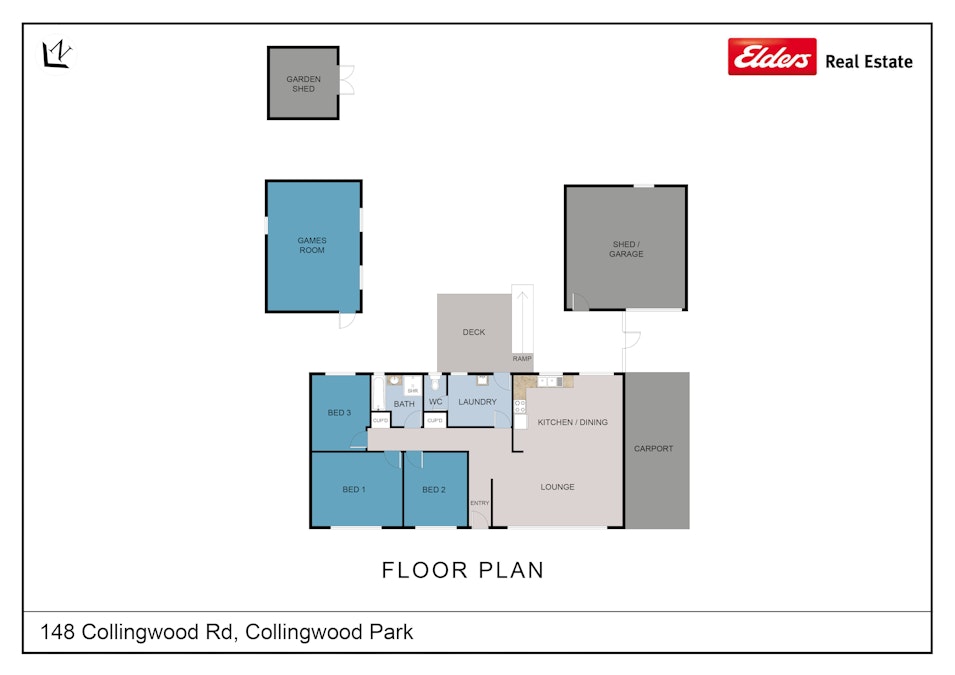 148 Collingwood Road, Collingwood Park, WA, 6330 - Floorplan 1