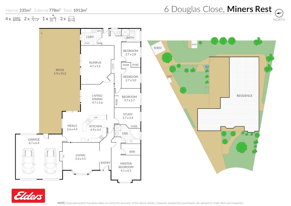 6 Douglas Close, Miners Rest, VIC, 3352 - Floorplan 1