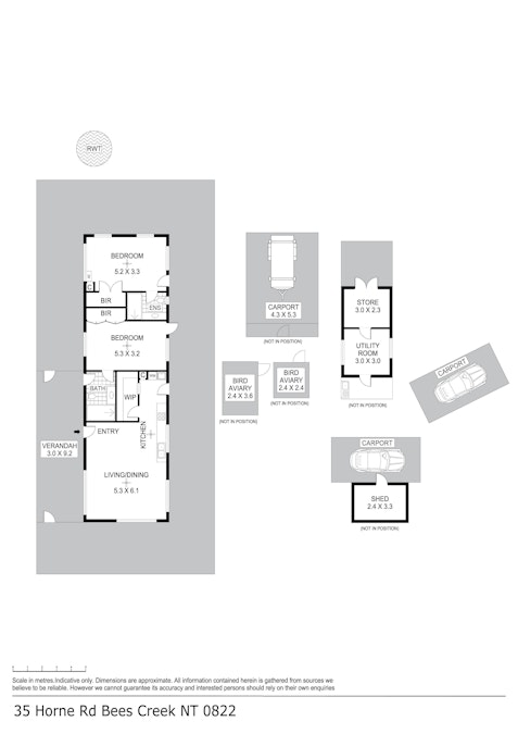 35 Horne Road, Bees Creek, NT, 0822 - Floorplan 1