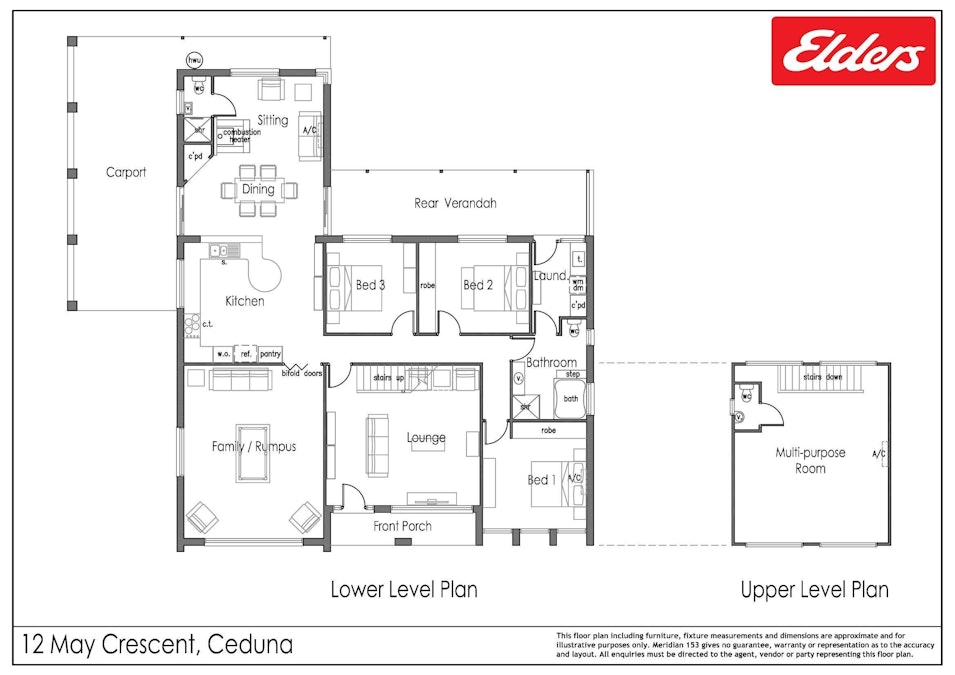 12 May Crescent, Ceduna, SA, 5690 - Floorplan 1