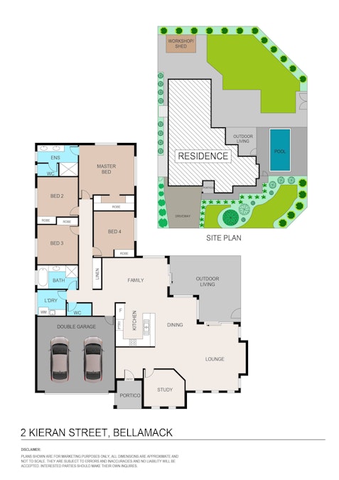 2 Kieran Street, Bellamack, NT, 0832 - Floorplan 1