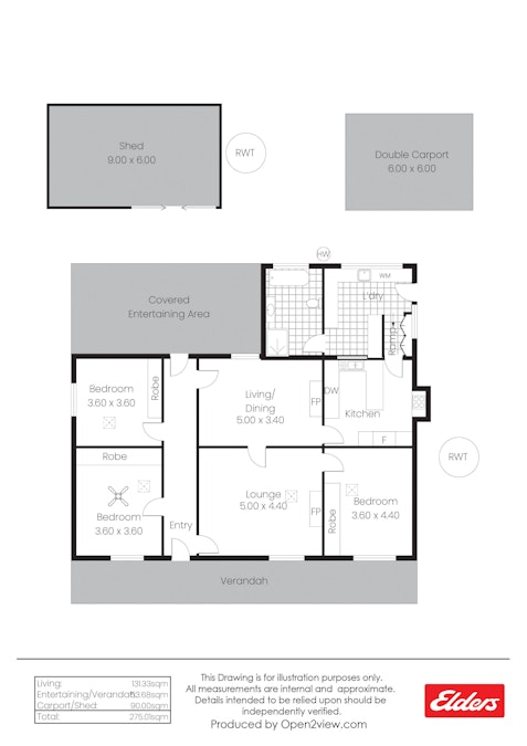 5 Mitchell Flat, Burra, SA, 5417 - Floorplan 1