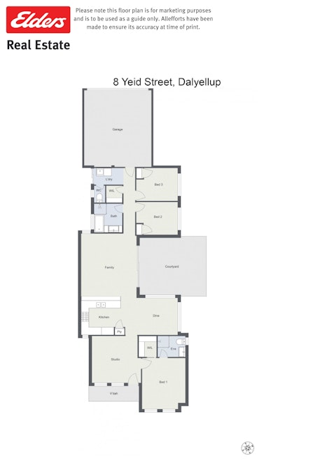 8 Yeid Street, Dalyellup, WA, 6230 - Floorplan 1