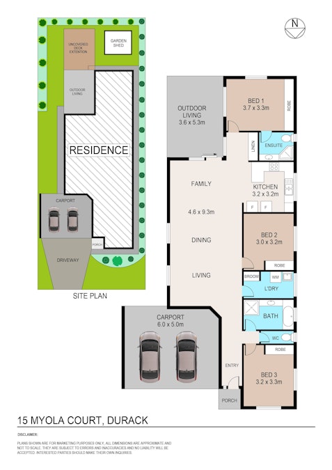 15 Myola Court, Durack, NT, 0830 - Floorplan 1