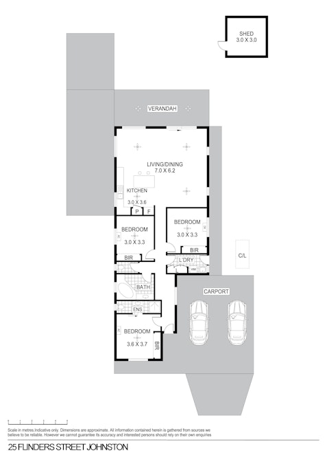 25 Flinders Street, Johnston, NT, 0832 - Floorplan 1