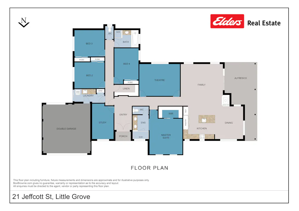 21 Jeffcott Street, Little Grove, WA, 6330 - Floorplan 1