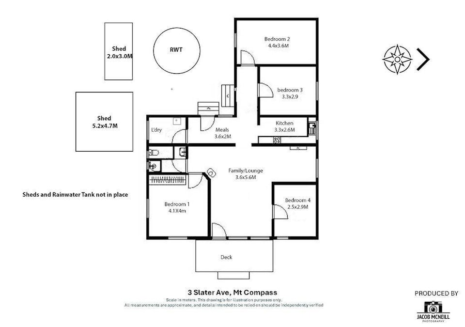 3 Slater Avenue, Mount Compass, SA, 5210 - Floorplan 1