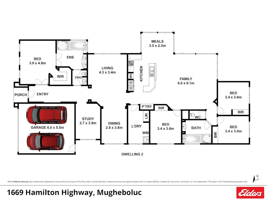 1669 Hamilton Highway, Murgheboluc, VIC, 3218 - Floorplan 1