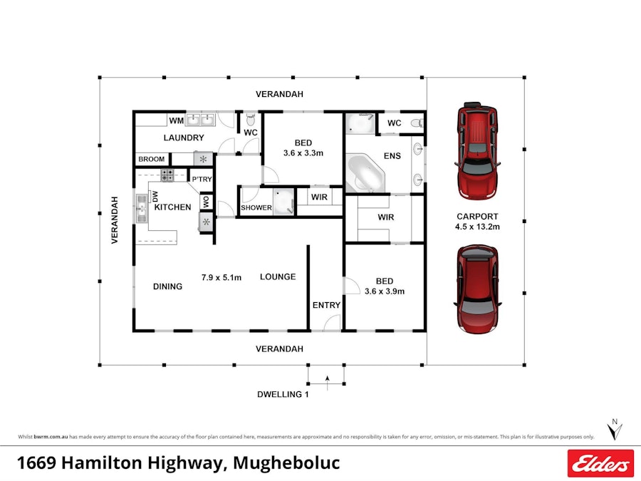 1669 Hamilton Highway, Murgheboluc, VIC, 3218 - Floorplan 2