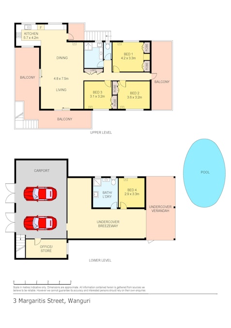 3 Margaritis Street, Wanguri, NT, 0810 - Floorplan 1