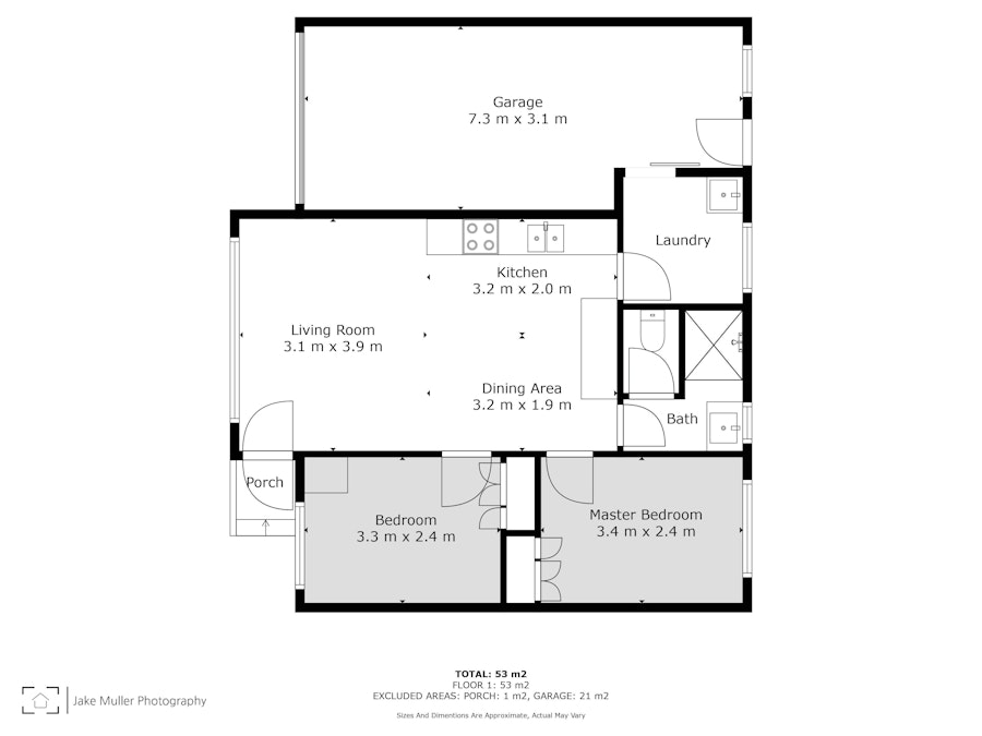 3/24 Jubilee Highway, Mount Gambier, SA, 5290 - Floorplan 1