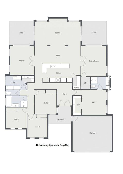 10 Kambany Approach, Dalyellup, WA, 6230 - Floorplan 1