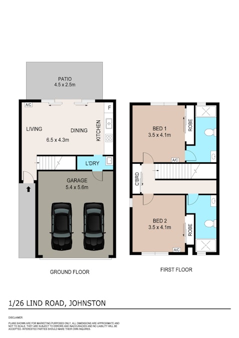 1/26 Lind Road, Johnston, NT, 0832 - Floorplan 1