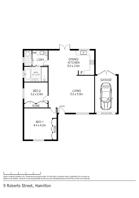 9 Roberts Street, Hamilton, VIC, 3300 - Floorplan 1