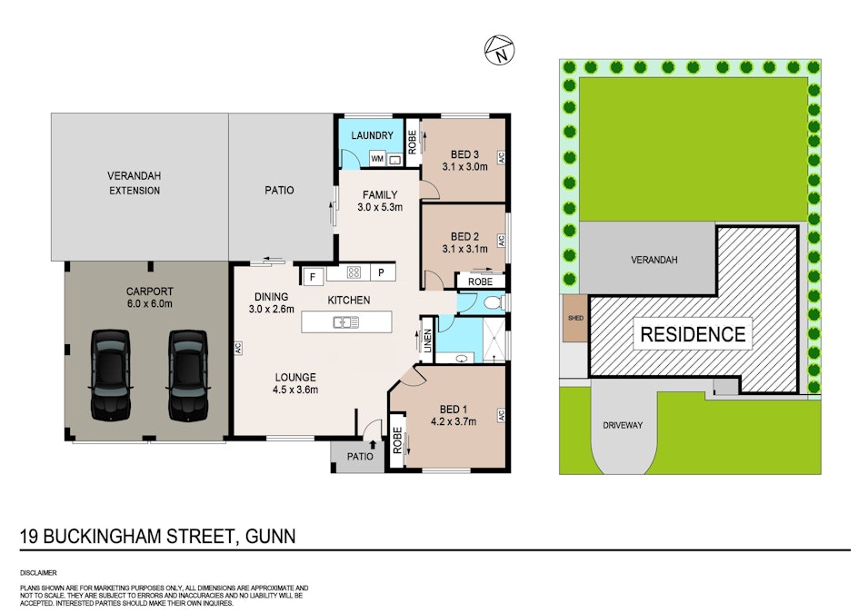 19 Buckingham Street, Gunn, NT, 0832 - Floorplan 1