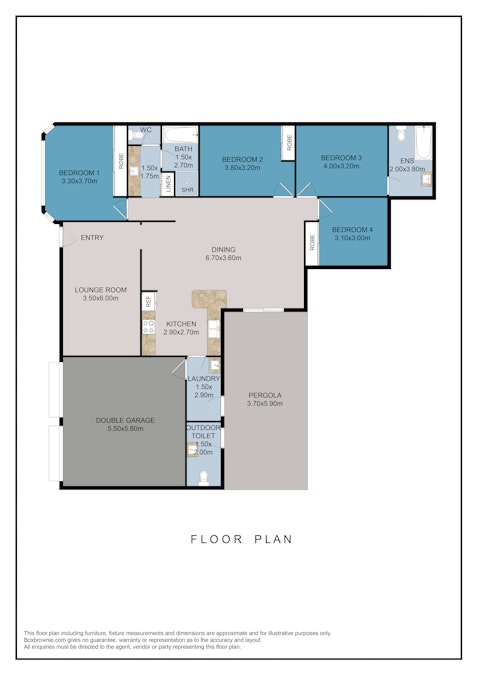 29 Websdale Drive, Dubbo, NSW, 2830 - Floorplan 1