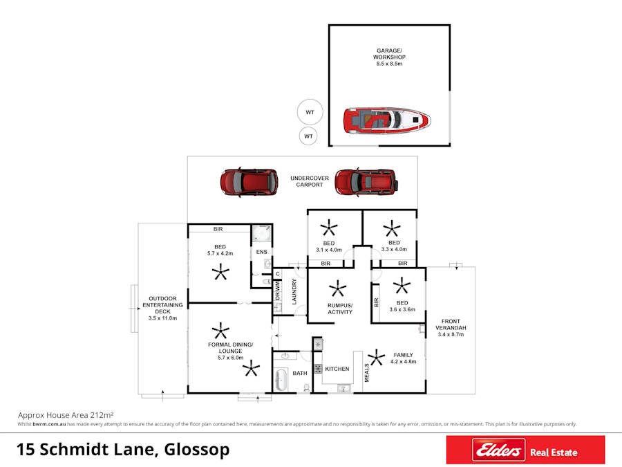 15 Schmidt Lane, Berri, SA, 5343 - Floorplan 1