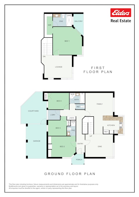 1/113 Janis Street, Halls Head, WA, 6210 - Floorplan 1