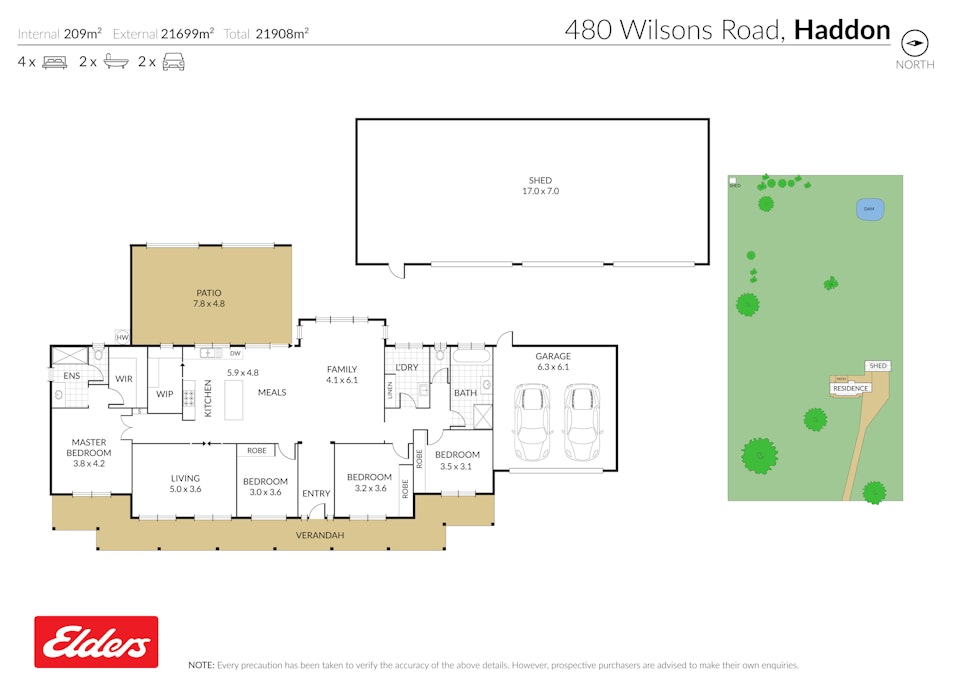 480 Wilsons Road, Haddon, VIC, 3351 - Floorplan 1