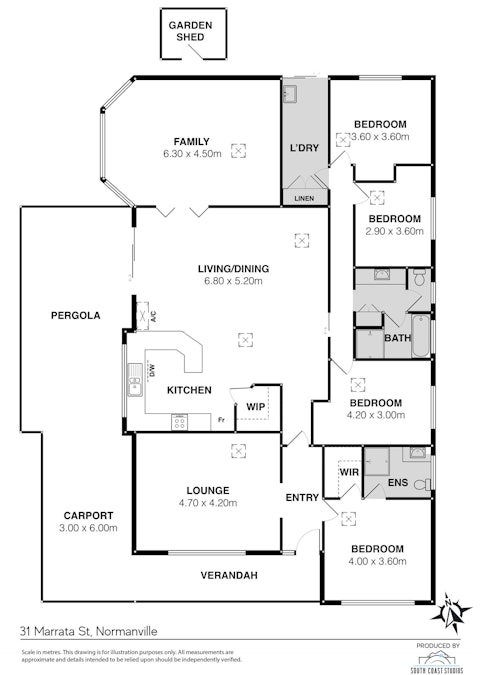 31 Marrata Street, Normanville, SA, 5204 - Floorplan 1