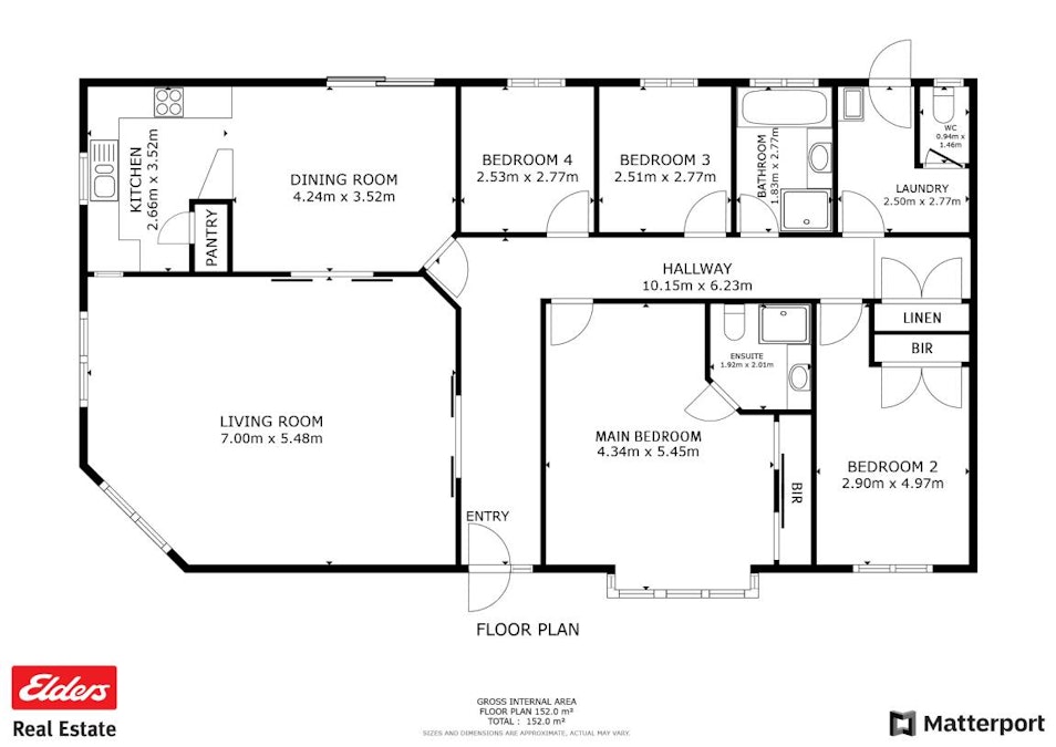 1 Eagle Place, Northam, WA, 6401 - Floorplan 1