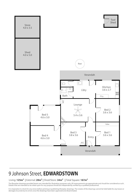 9 Johnson Street, Edwardstown, SA, 5039 - Floorplan 1